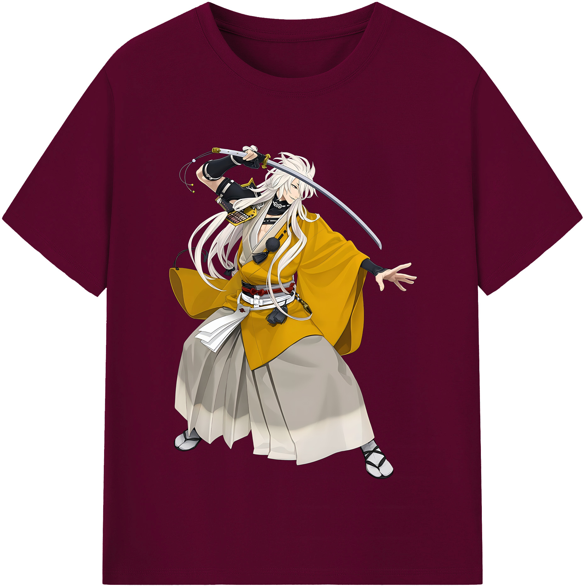 （画像用） 刀剣乱舞 Touken Ranbu レディースカジュアルプリントTシャツ（綿100％）